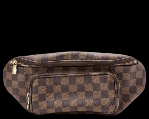 Louis Vuitton Melville Waistbag Damier Ebene Brown