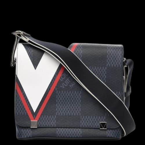 Louis Vuitton Messenger Latitude Damier Cobalt America's Cup District PM