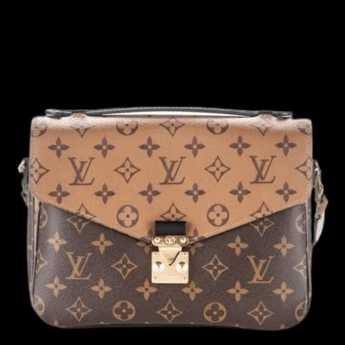 Louis Vuitton Metis Pochette Monogram Reverse Brown