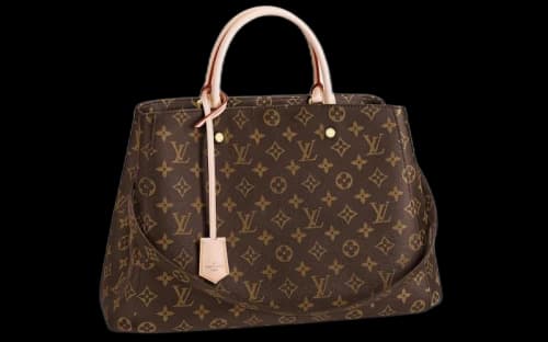 Louis Vuitton Montaigne Monogram GM Burgundy Lining