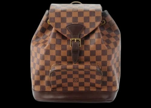 Louis Vuitton Montsouris Backpack Damier Ebene MM Brown