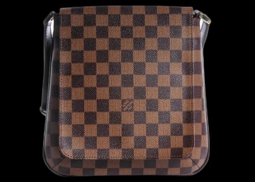 Louis Vuitton Musette Salsa Damier Ebene Cerise Lining