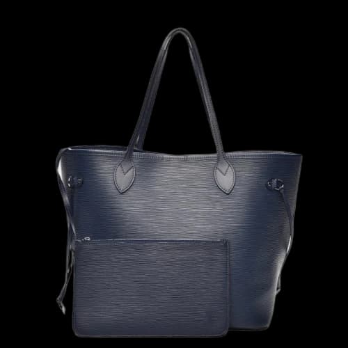 Louis Vuitton Neverfull Epi MM Indigo Lining