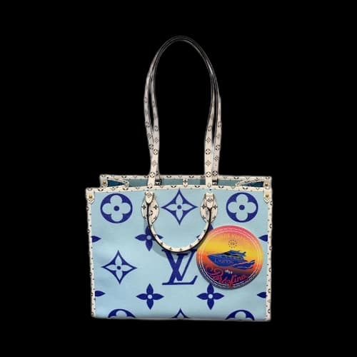 Louis Vuitton Onthego Monogram Giant Portofino Blue