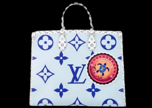 Louis Vuitton Onthego Monogram Giant Saint Barth Blue