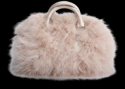 Louis Vuitton Speedy Ostrich Feather (Without Accessories) 30 Beige