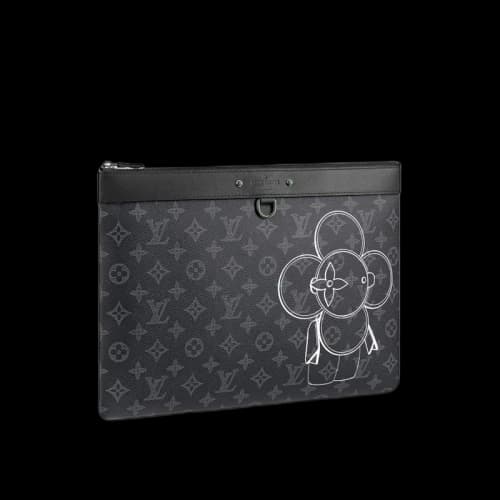 Louis Vuitton Pochette Apollo Monogram Vivienne Eclipse Black