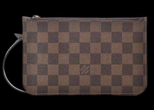 Louis Vuitton Pochette Damier Ebene PM Cerise Lining