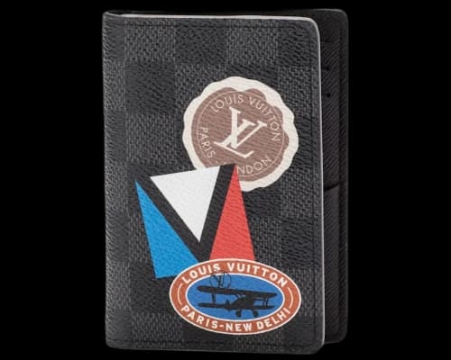 Louis Vuitton Pocket Organizer LV League Damier Graphite Gray/Black