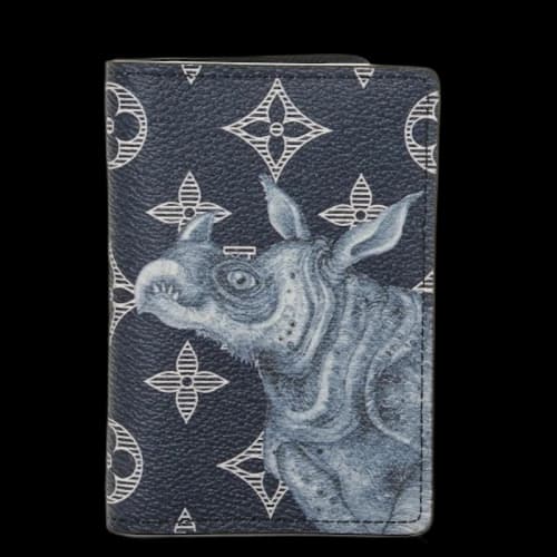 Louis Vuitton Pocket Organizer Savane Monogram Chapman Ink