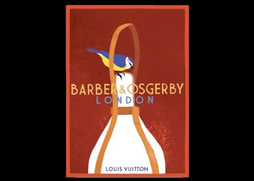 Louis Vuitton Poster Of Edward Barber & Jay Osgerby R99684 Multi