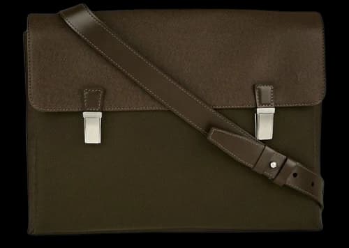 Louis Vuitton Messenger Saratov Taiga Grizzli Taiga GM Brown