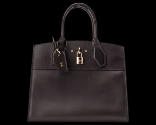 Louis Vuitton Tote City Steamer PM Noir Black