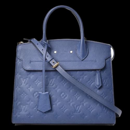Louis Vuitton Tote Pont Neuf Monogram Empreinte MM Denim