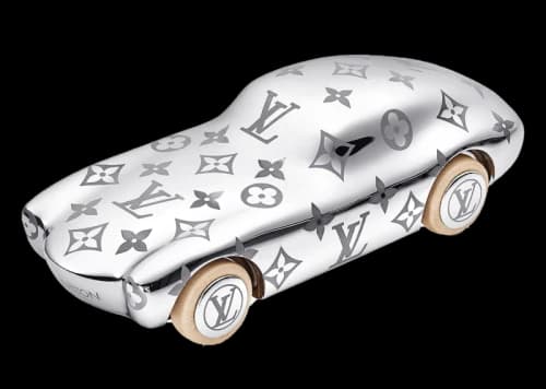 Louis Vuitton Voguez Volez Voyagez Paperweight GI0304 Silver