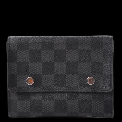 Louis Vuitton Wallet Compact Modulable Damier Graphite Black/Grey