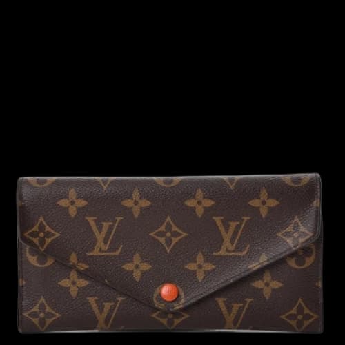 Louis Vuitton Josephine Wallet Monogram Orange ining