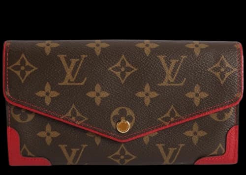Louis Vuitton Wallet Sarah Retiro Monogram Brown/Cerise Cherry