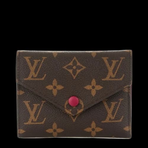 Louis Vuitton Wallet Victorine Monogram Fuchsia Lining