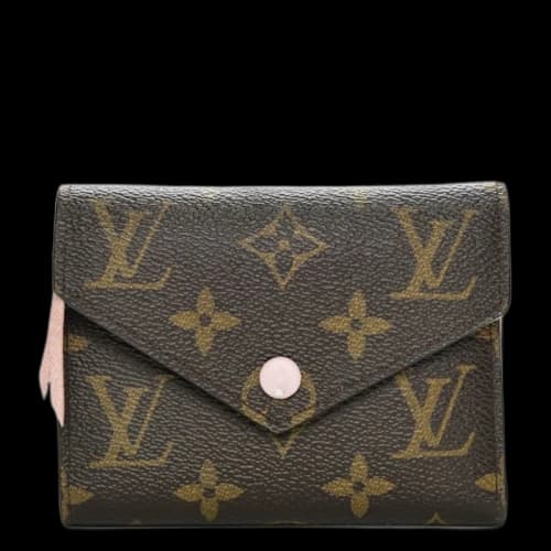 Louis Vuitton Wallet Victorine Monogram Rose Ballerine Lining