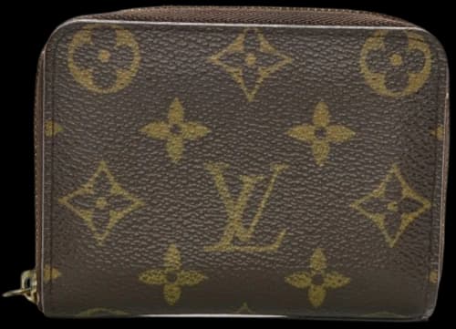 Louis Vuitton Wallet Zippy Coin Purse Monogram Brown