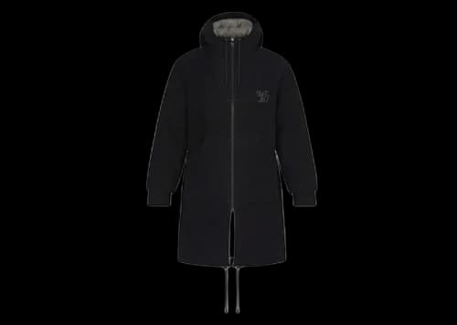 Louis Vuitton x Nigo Embroidered Square LV Padded Molskin Parka Noir