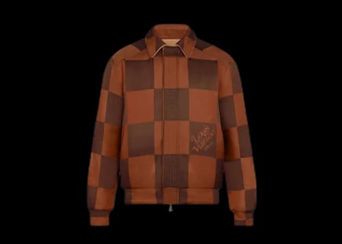 Louis Vuitton x Nigo Reversible Giant Damier Bomber Camel