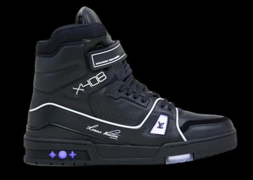 Louis Vuitton X408 LED Fiber Optic Light Up Black Blue