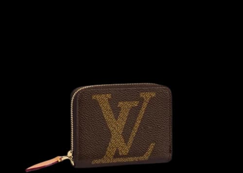 Louis Vuitton Zippy Coin Purse Monogram Giant Brown