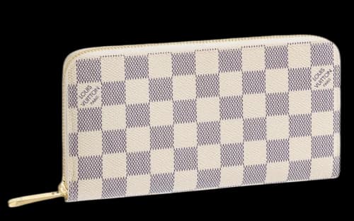 Louis Vuitton Zippy Damier Azur Beige Lining