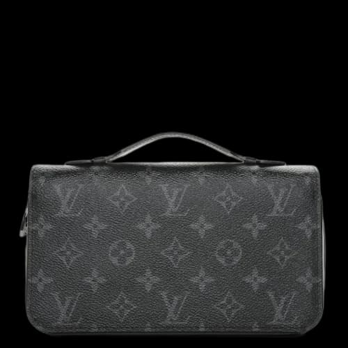 Louis Vuitton Zippy Wallet Monogram Eclipse XL