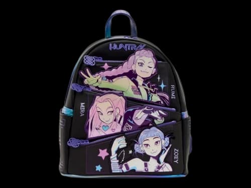 Loungefly HUNTR/X with Photo Card Charm Min Backpack