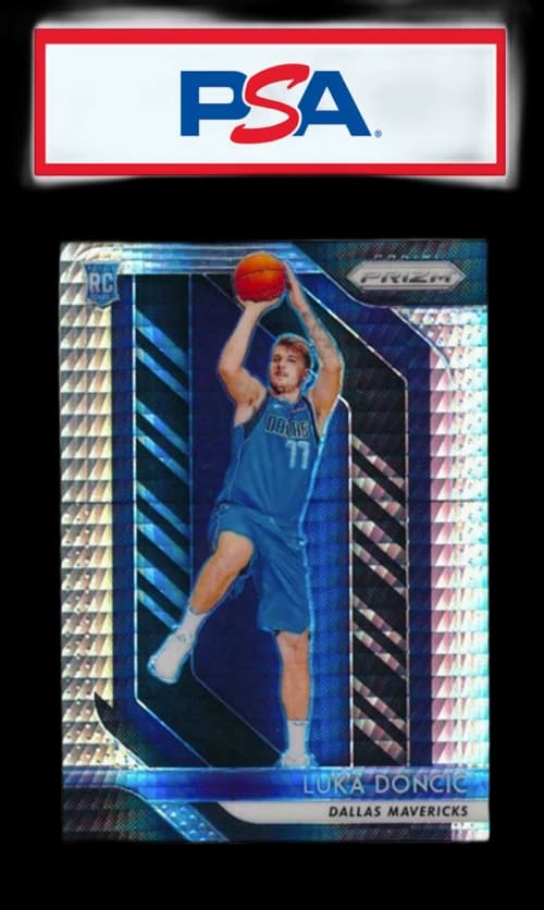 Luka Doncic 2018 Panini Prizm Rookie Hyper #280 (PSA or BGS Graded)