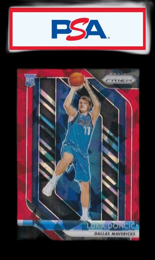 Luka Doncic 2018 Panini Prizm Rookie Red Ice #280 (PSA or BGS Graded)