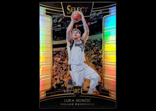 Luka Doncic 2018 Panini Select Concourse Rookie Silver #25 (Ungraded)
