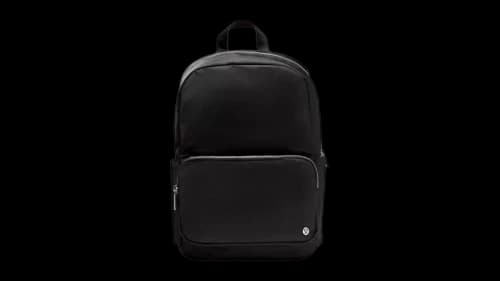 Lululemon Everywhere 22L Metal Hardware Backpack Black/Sheer Oak/Silver