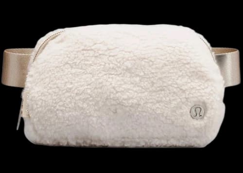 Lululemon Everywhere Fleece Belt Bag Crossbody Bag Natural Ivory/Trench