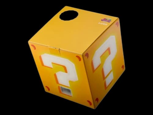 Lush Question Block Gift Box Product Holder