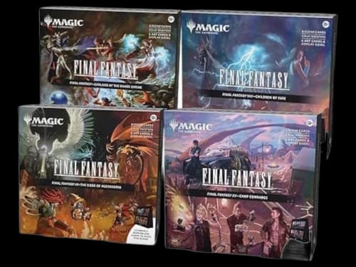 Magic: The Gathering Final Fantasy XV Camp Comrades / The Siege of Alexandria / Children of Fate / Garland at the Chaos Shrine Scene Bundle Box
