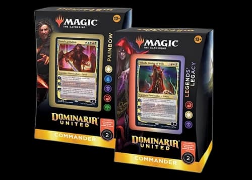 Magic: The Gathering TCG Dominaria United Commander Deck Set of 2