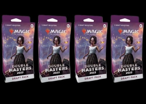 Magic: The Gathering TCG Double Masters 2022 Draft Pack 4x Lot