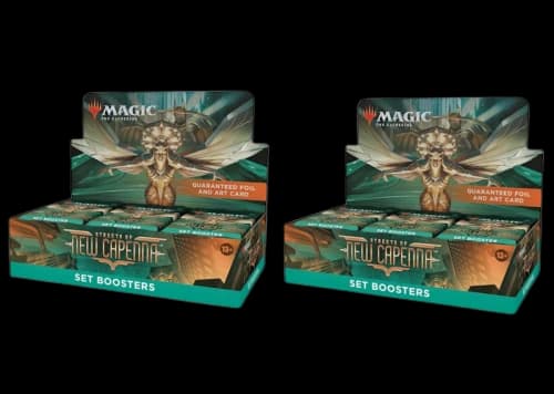 Magic: The Gathering TCG Streets of New Capenna Set Booster Box 2x Lot