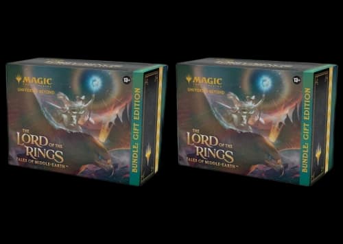 Magic: The Gathering TCG The Lord of The Rings Tales of Middle-Earth Gift Bundle Box 2x Lot