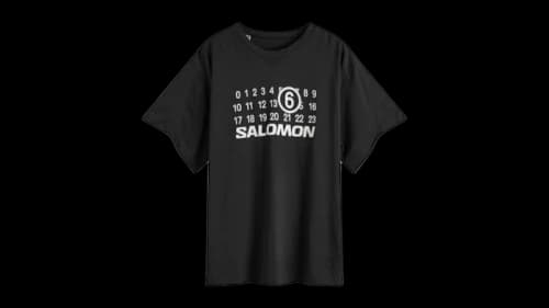 Maison Margiela MM6 x Salomon T-Shirt Deep Black