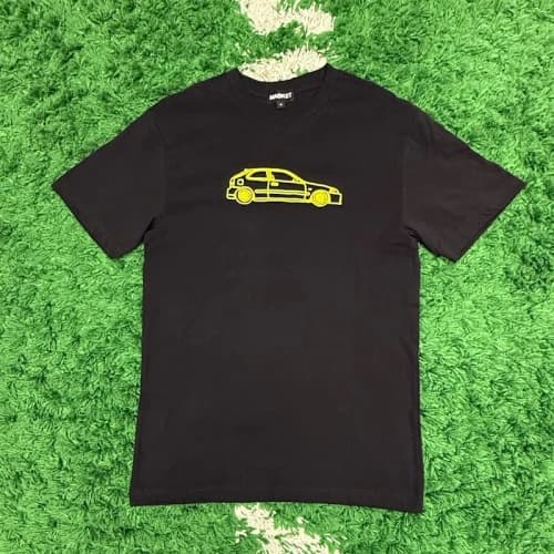 Market Car Graphic T-Shirt Black