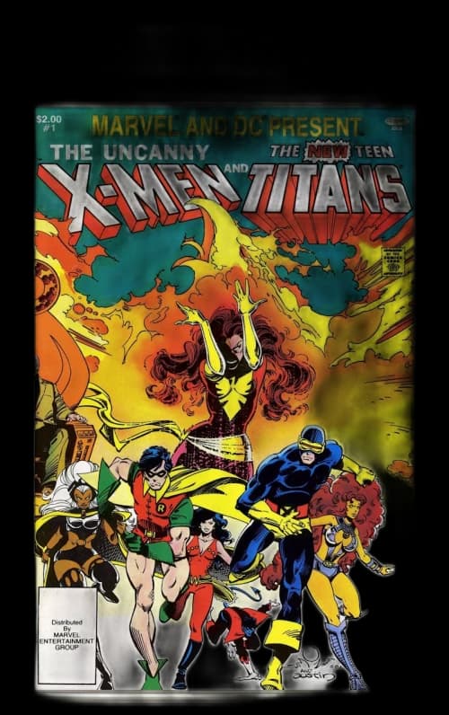 Marvel/DC Marvel and DC Present Uncanny X-Men and New Teen Titans (1982) #1 Comic Book CGC Graded
