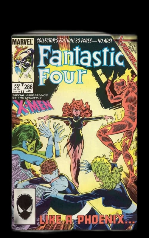 Marvel Fantastic Four (1961 1st Series) #286 Comic Book CGC Graded