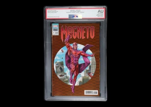 Marvel Kith #3 Magneto Variant Cover Orange Comic (PSA Graded AU)