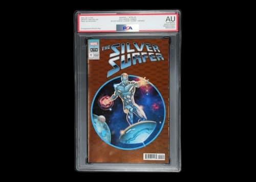Marvel Kith #3 Silver Surfer Variant Cover Orange Comic (PSA Graded AU)