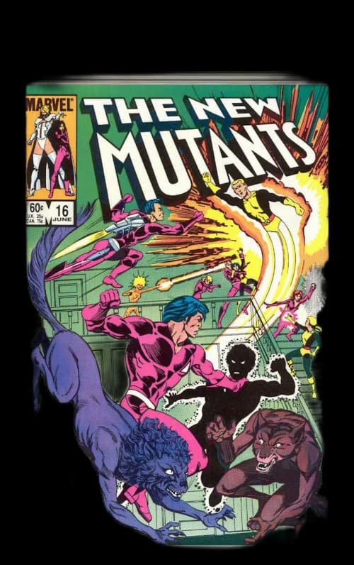 Marvel New Mutants (1983 1st Series) #16 Comic Book CGC Graded